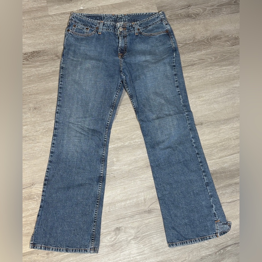 Lucky Brand Jeans Womens 8/29 Dungarees by Gene Montesano Mid Rise Made in USA